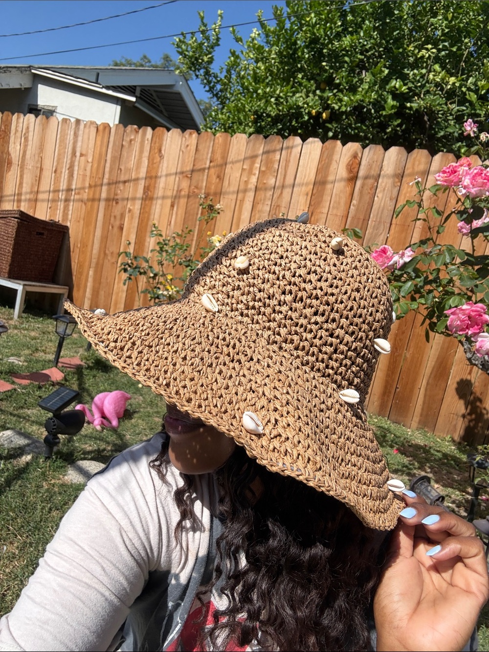 Elliot Sea Shell Straw Bucket Hat - Picture 11 of 12
